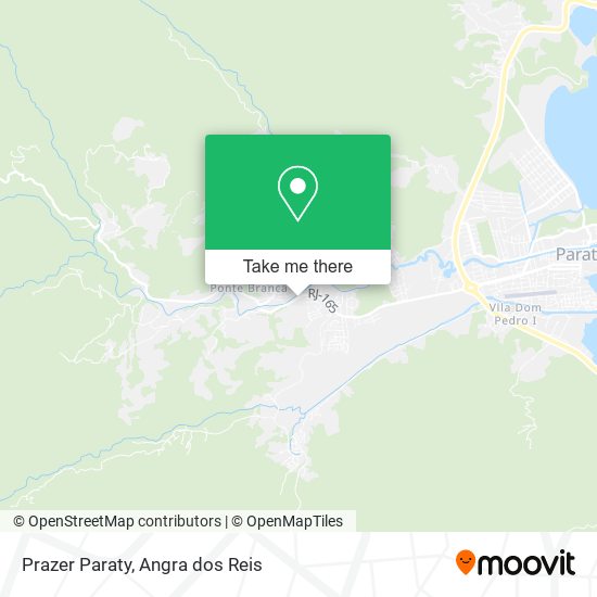 Mapa Prazer Paraty