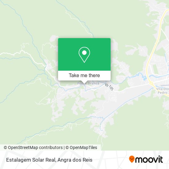 Mapa Estalagem Solar Real