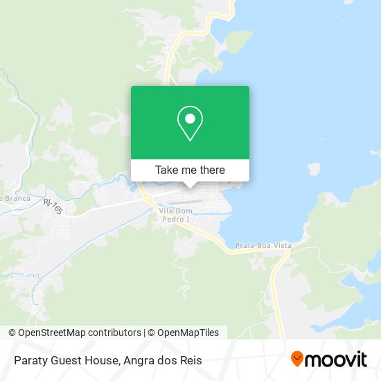 Paraty Guest House map