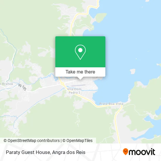 Paraty Guest House map