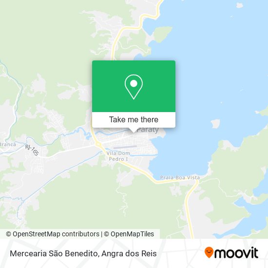 Mapa Mercearia São Benedito