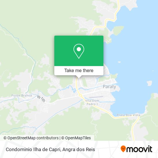 Mapa Condominio Ilha de Capri