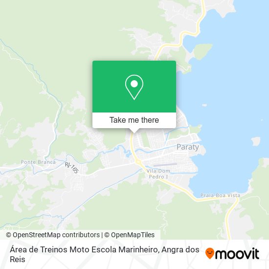 Área de Treinos Moto Escola Marinheiro map