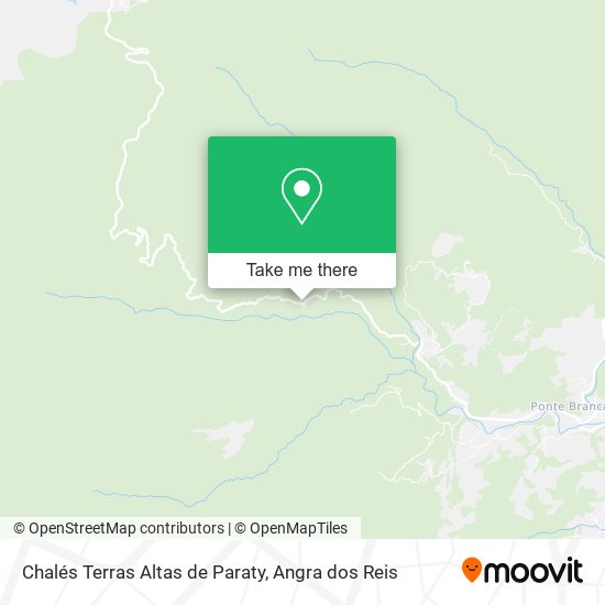 Chalés Terras Altas de Paraty map