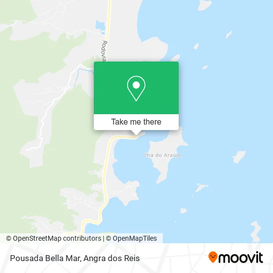 Pousada Bella Mar map