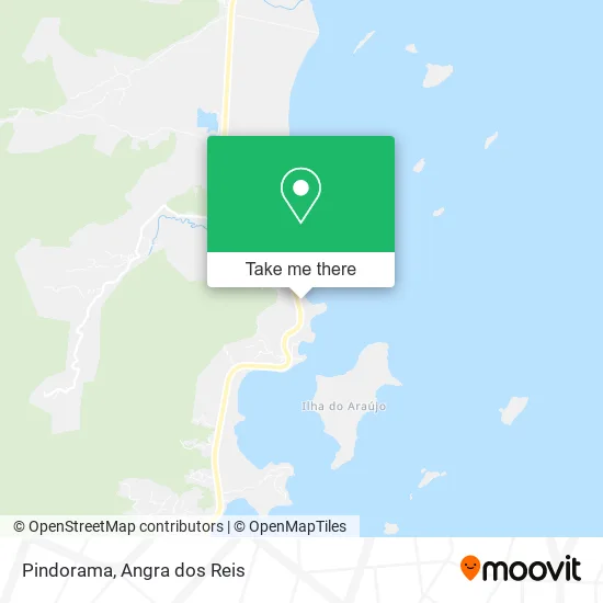 Pindorama map