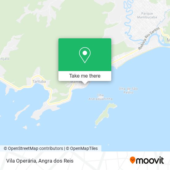 Mapa Vila Operária