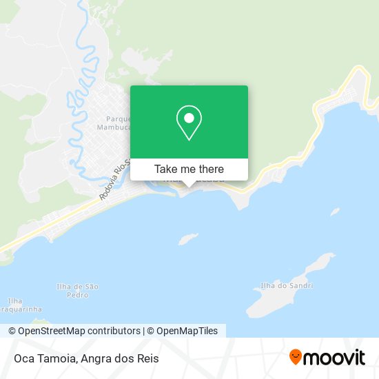 Mapa Oca Tamoia