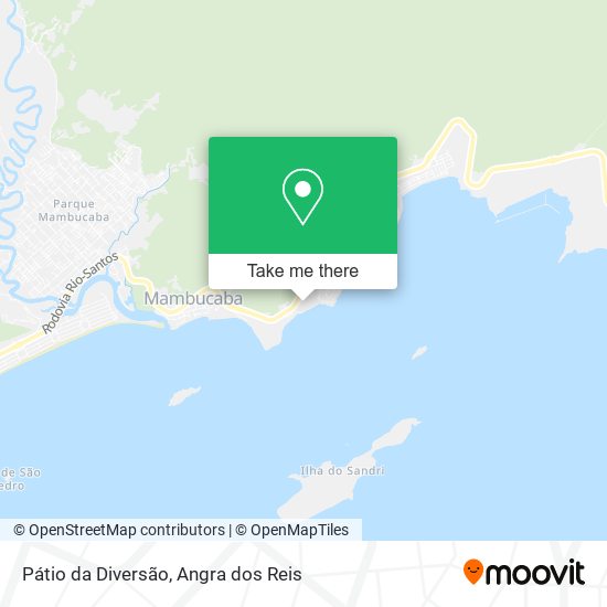 Pátio da Diversão map