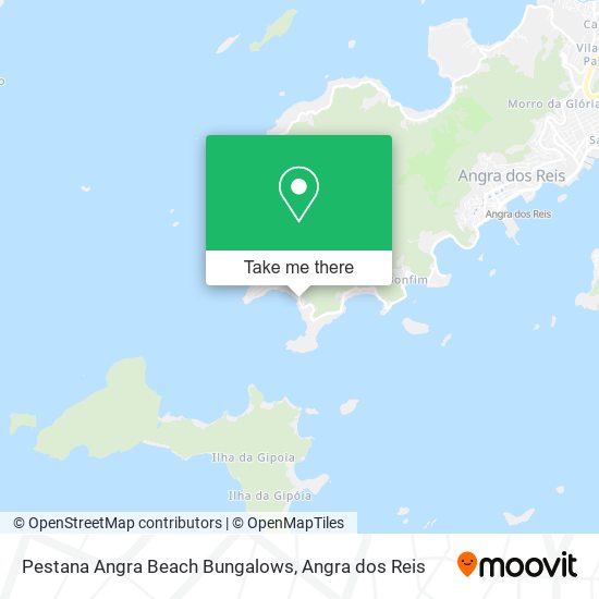 Pestana Angra Beach Bungalows map