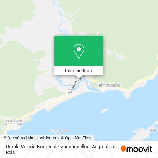 Ursula Valéria Borges de Vasconcellos map