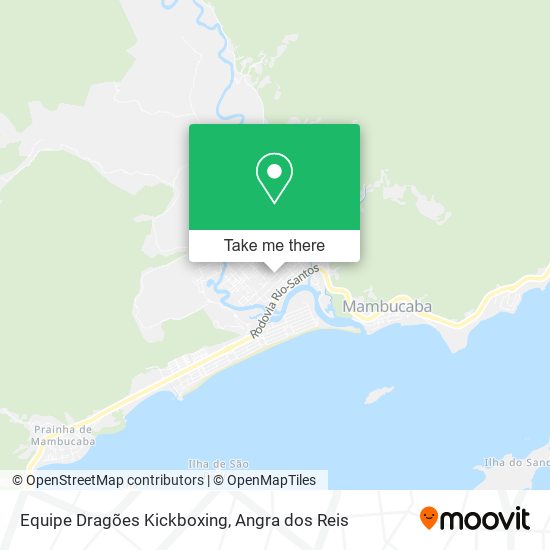 Equipe Dragões Kickboxing map