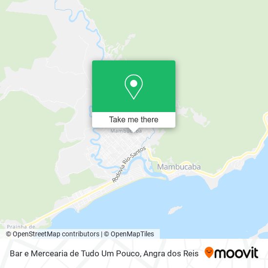 Mapa Bar e Mercearia de Tudo Um Pouco