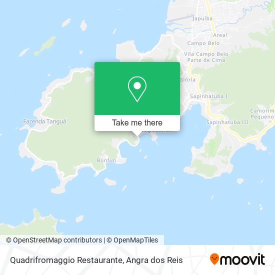 Mapa Quadrifromaggio Restaurante