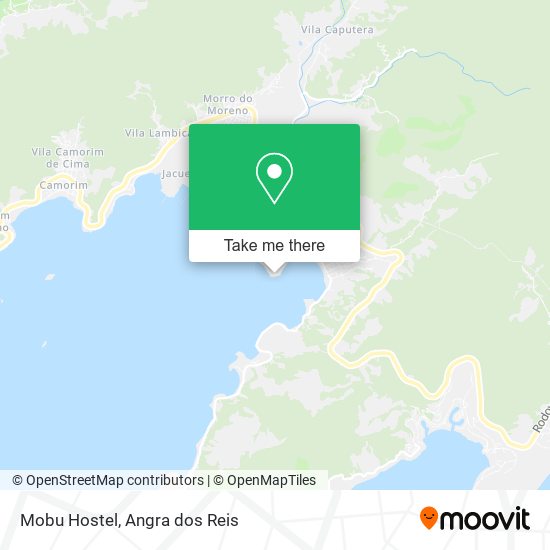 Mobu Hostel map