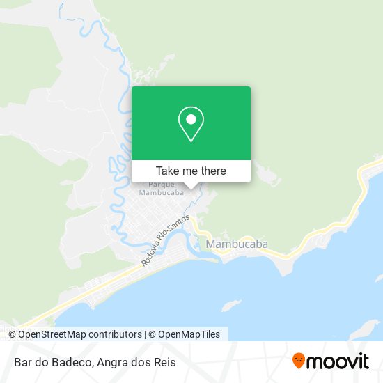 Mapa Bar do Badeco