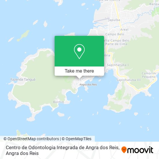 Centro de Odontologia Integrada de Angra dos Reis map