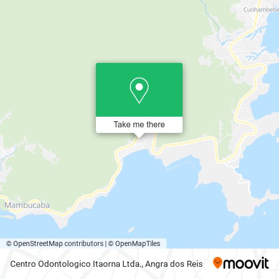 Mapa Centro Odontologico Itaorna Ltda.