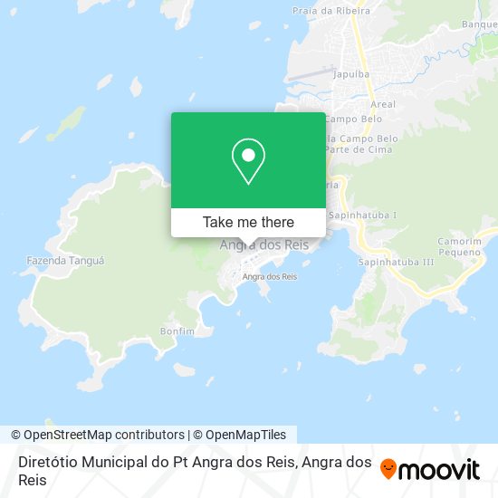 Mapa Diretótio Municipal do Pt Angra dos Reis