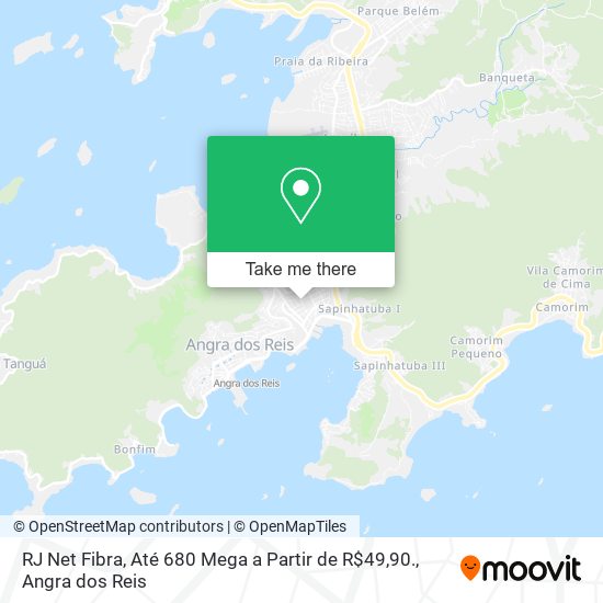 RJ Net Fibra, Até 680 Mega a Partir de R$49,90. map