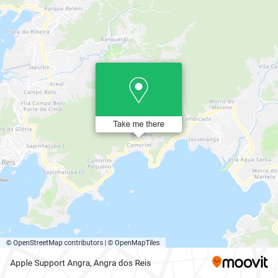 Apple Support Angra map