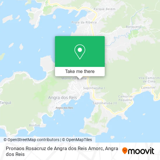 Pronaos Rosacruz de Angra dos Reis Amorc map