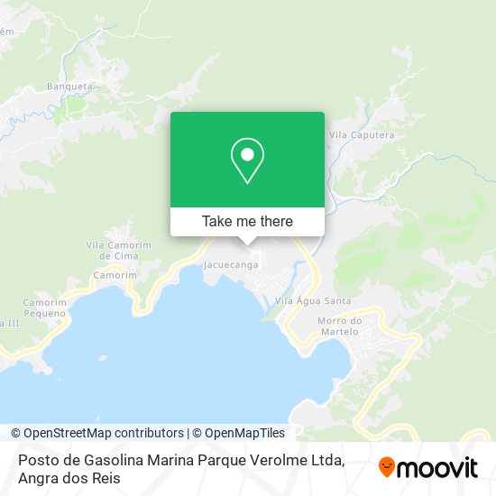 Mapa Posto de Gasolina Marina Parque Verolme Ltda