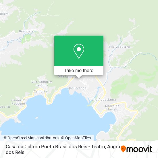 Mapa Casa da Cultura Poeta Brasil dos Reis - Teatro