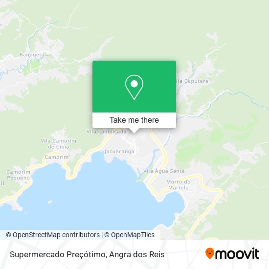Supermercado Preçótimo map