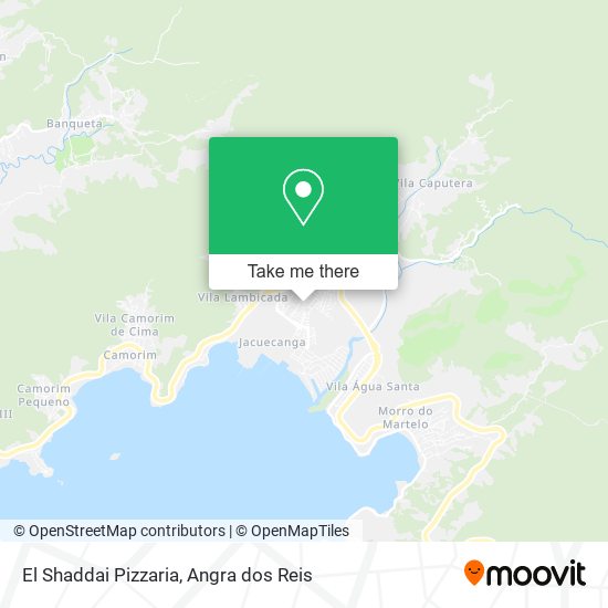 Mapa El Shaddai Pizzaria