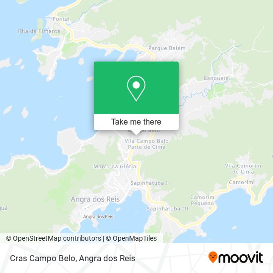 Cras Campo Belo map