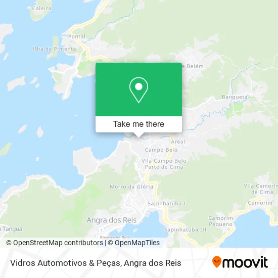 Vidros Automotivos & Peças map
