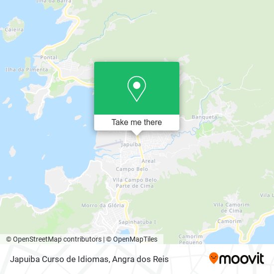 Mapa Japuiba Curso de Idiomas