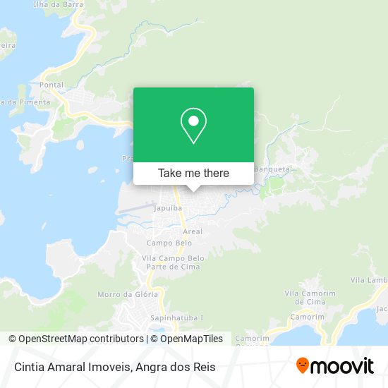 Mapa Cintia Amaral Imoveis