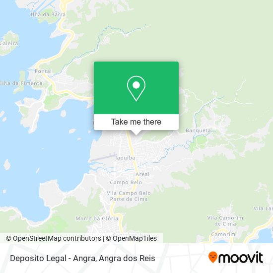 Mapa Deposito Legal - Angra