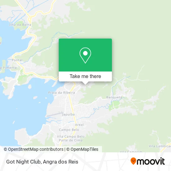Got Night Club map
