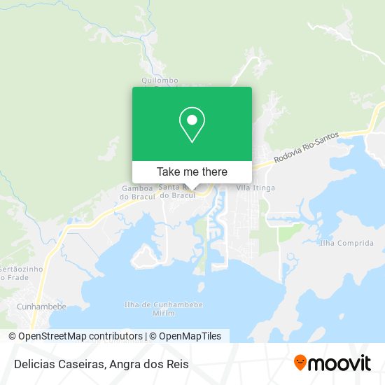 Mapa Delicias Caseiras