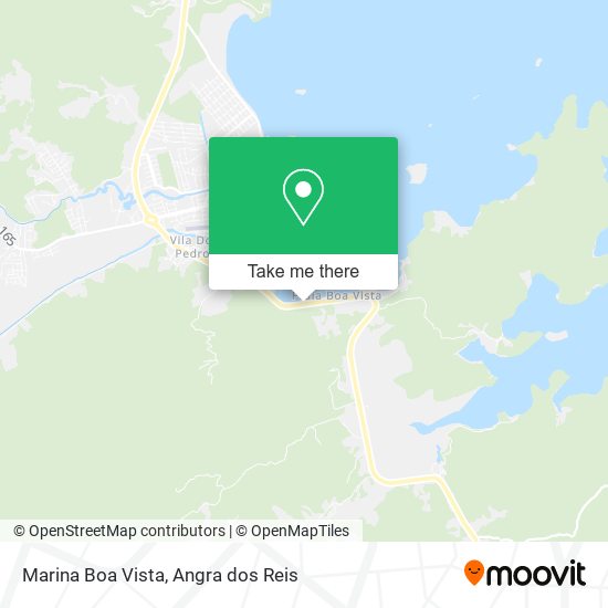 Mapa Marina Boa Vista