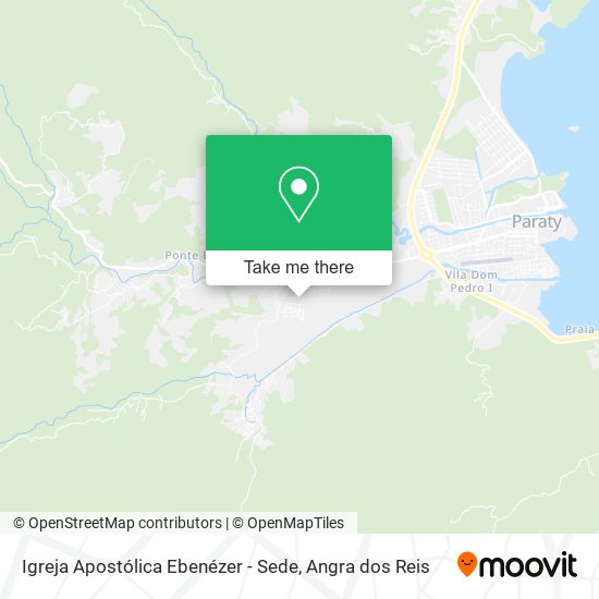 Mapa Igreja Apostólica Ebenézer - Sede