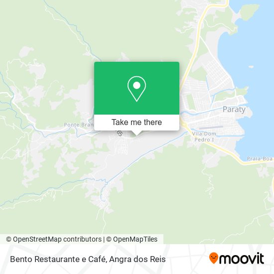 Mapa Bento Restaurante e Café