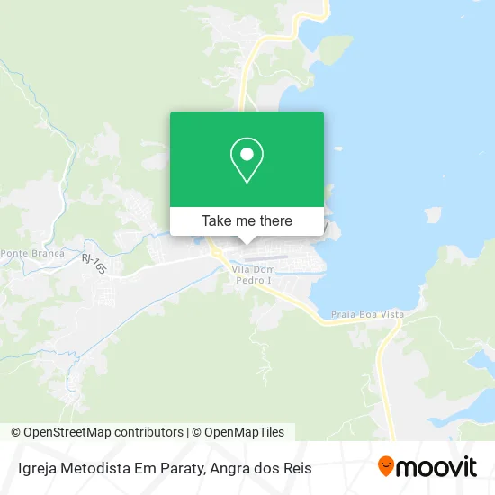 Igreja Metodista Em Paraty map
