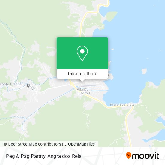 Mapa Peg & Pag Paraty