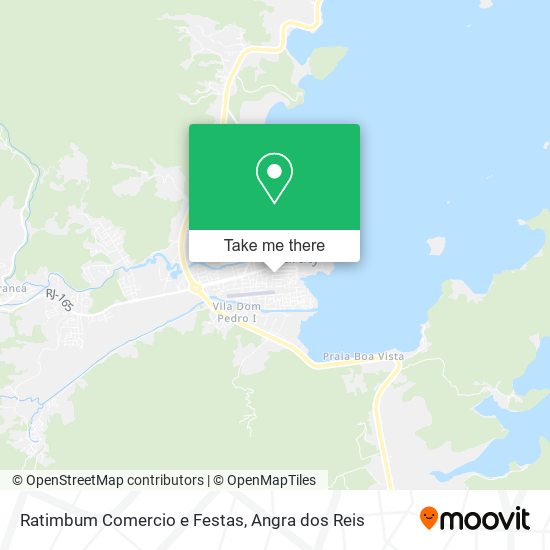 Mapa Ratimbum Comercio e Festas