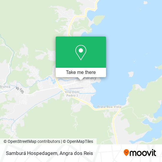 Samburá Hospedagem map