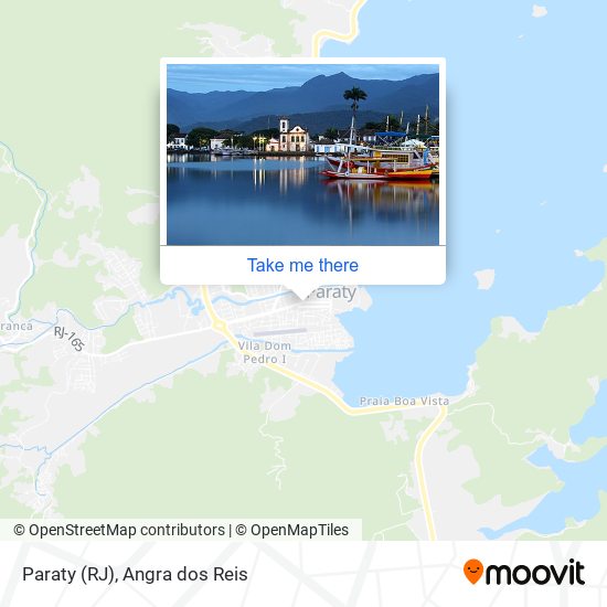 Mapa Paraty (RJ)