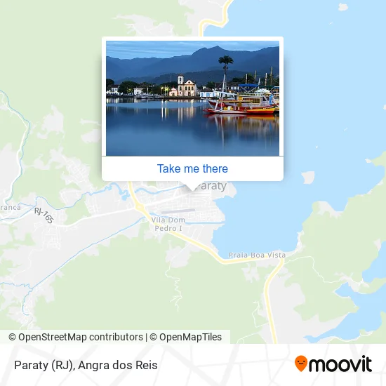 Paraty (RJ) map