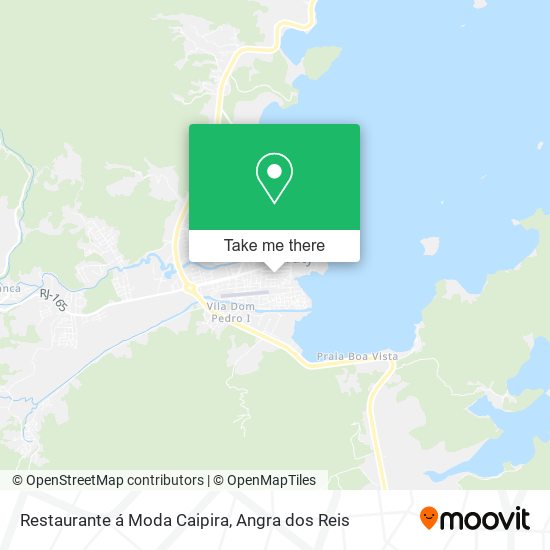 Restaurante á Moda Caipira map