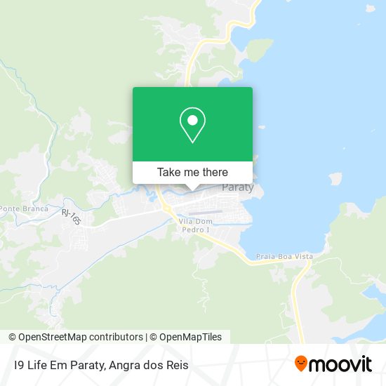 I9 Life Em Paraty map