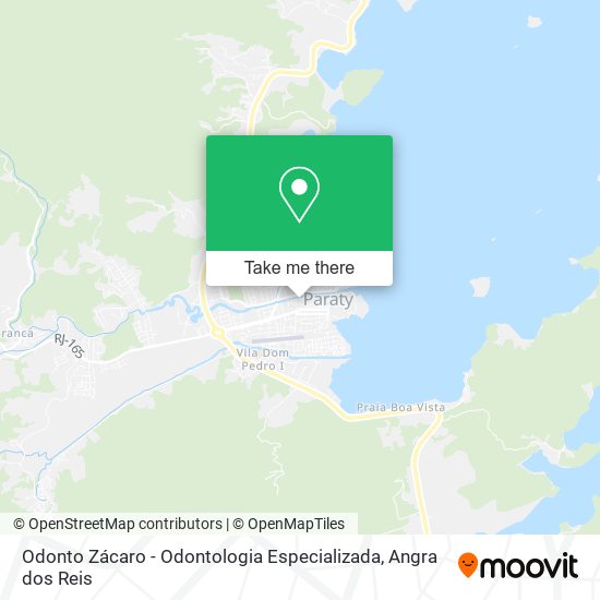 Odonto Zácaro - Odontologia Especializada map