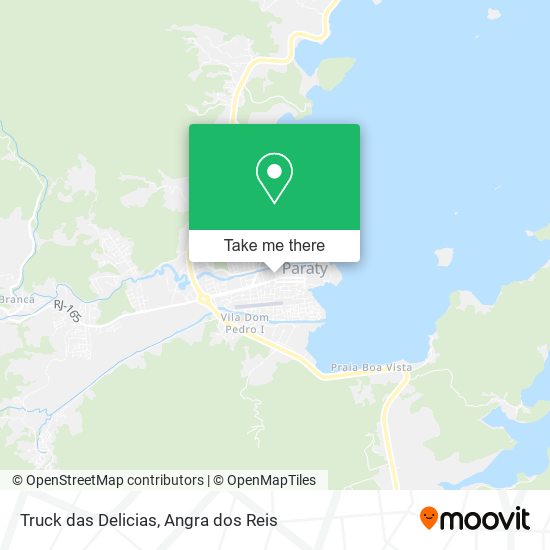 Mapa Truck das Delicias